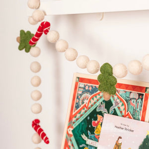 Tree & Candy Cane Garland