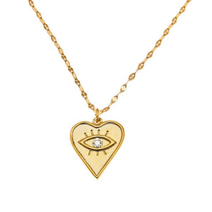 Wild Heart Necklace- Gold