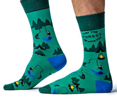 May The Forest Be With You Socks