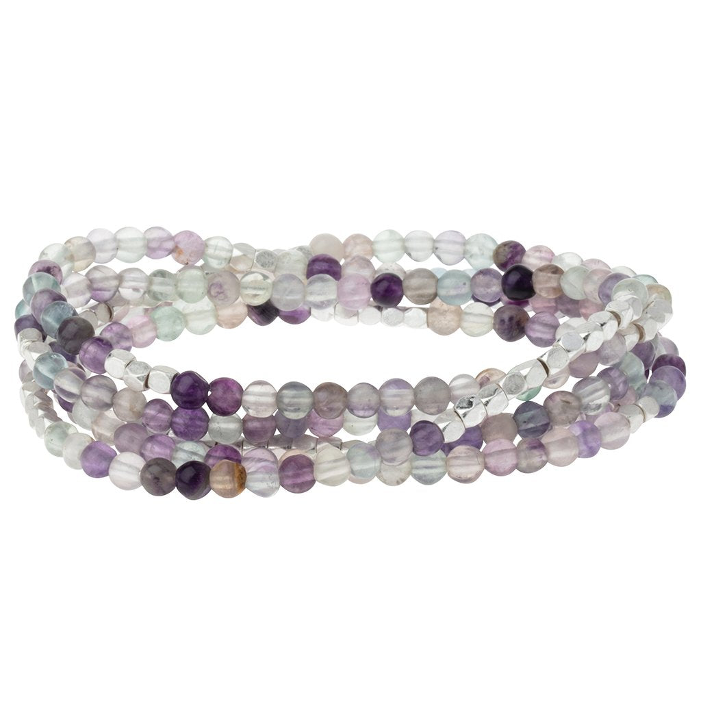 Fluorite Wrap Bracelet/Necklace