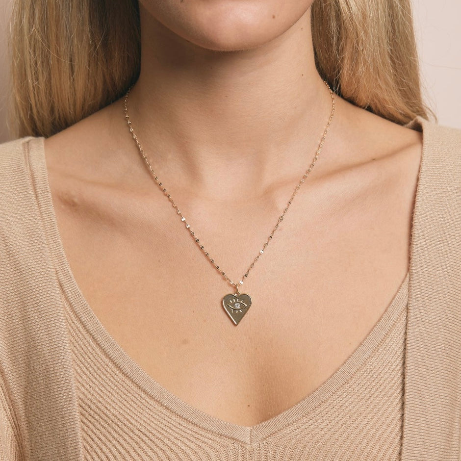 Wild Heart Necklace- Gold