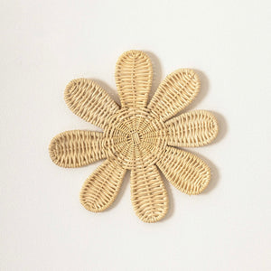 Rattan Daisy Wall Decor