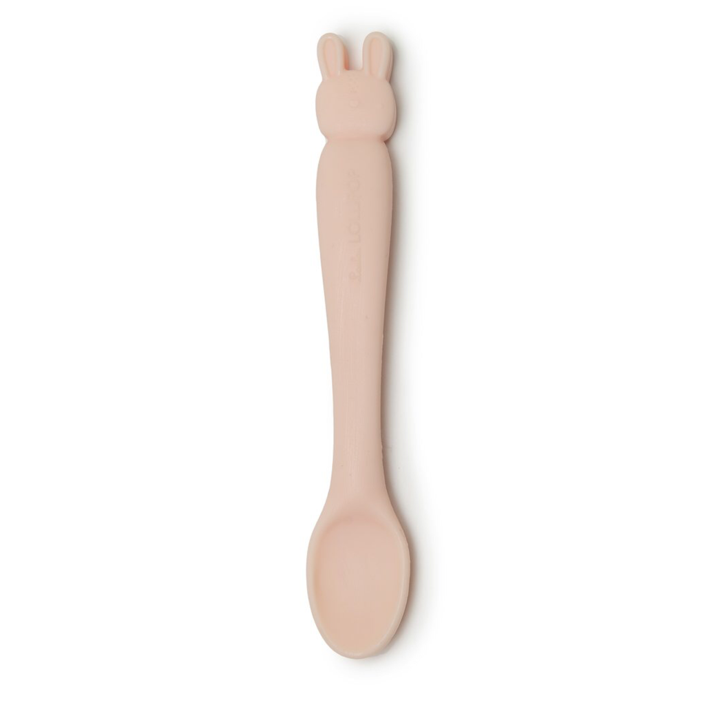 Silicone Spoon - Pink Bunny