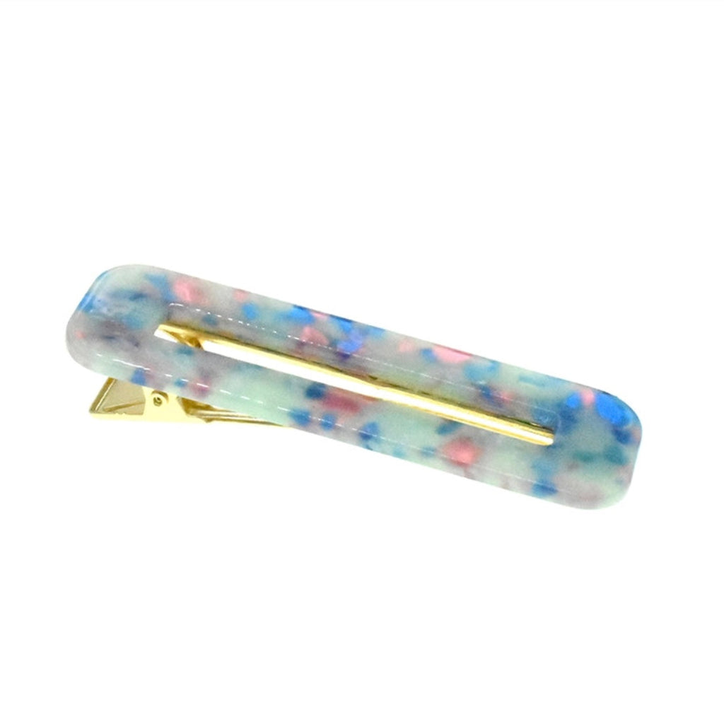 Rectangle Clip- Blue
