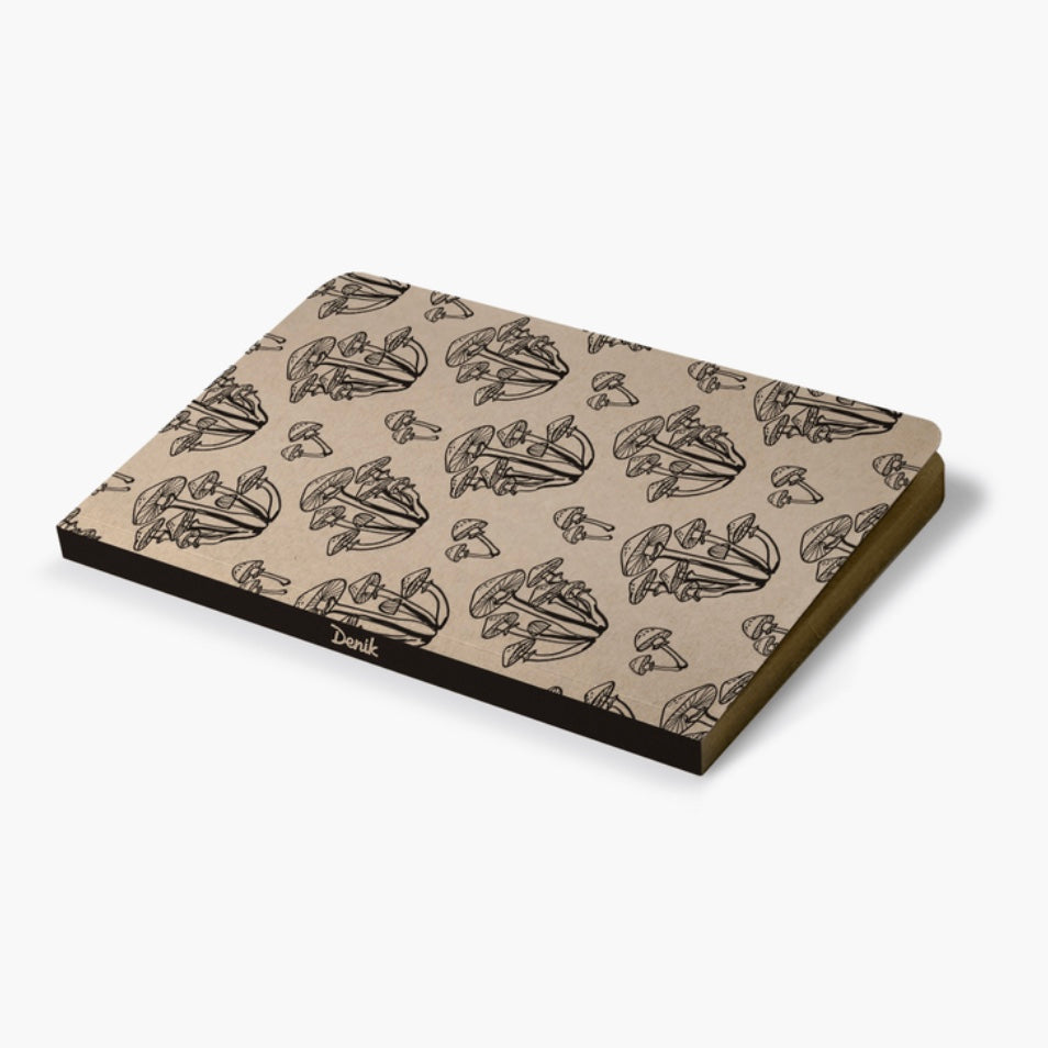 Wild Mushroom Kraft Notebook