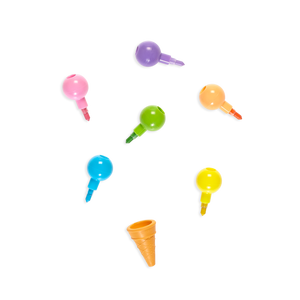 Rainbow Scoops Stacking Erasable Crayons