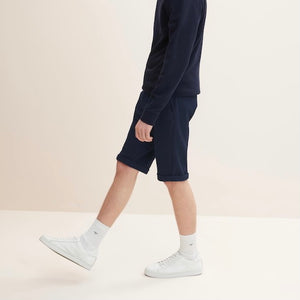 Navy Chino Shorts