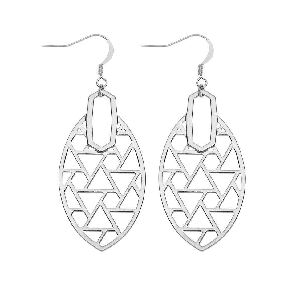 Ray Earrings- Silver