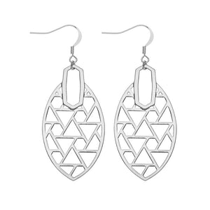 Ray Earrings- Silver
