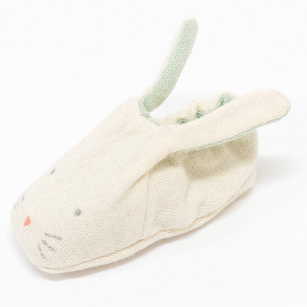 Mint Bunny Slippers