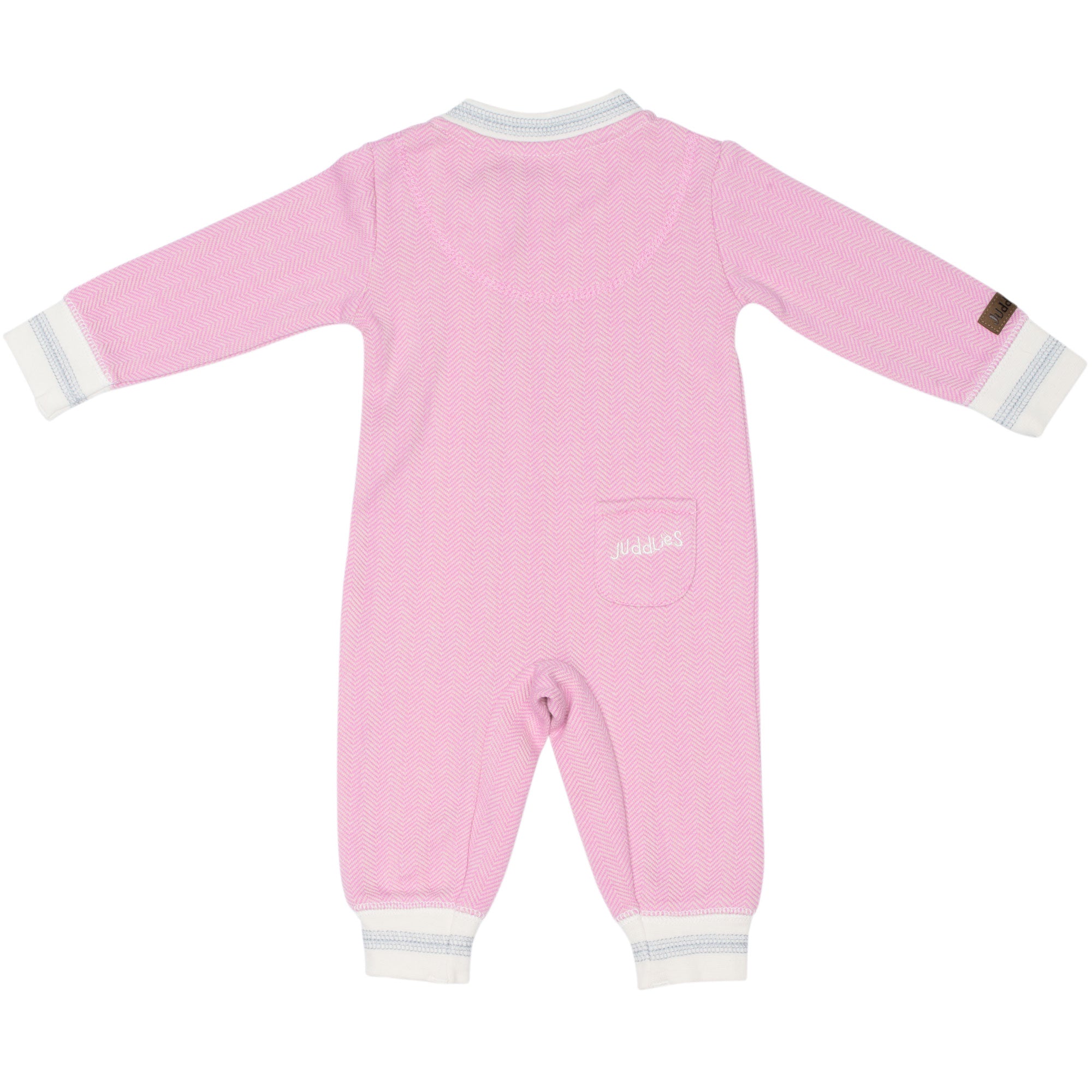 Organic Cottage Playsuit - Sunset Pink