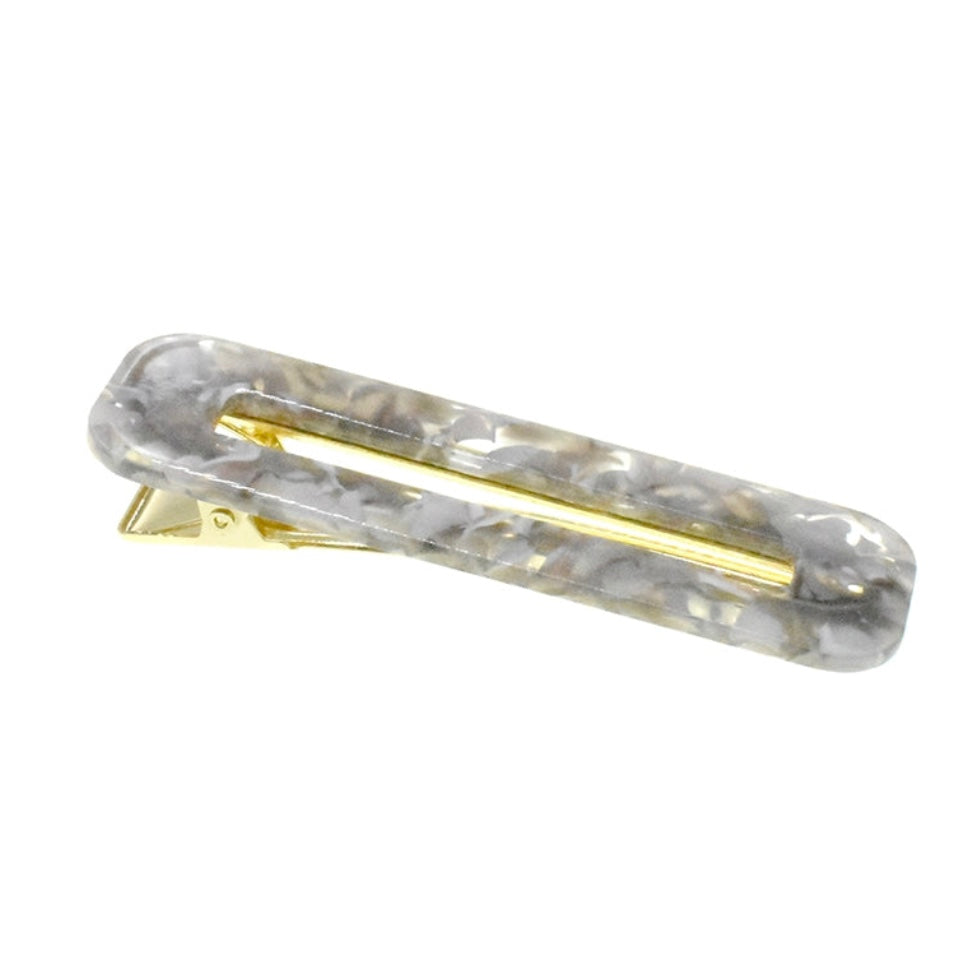 Rectangle Clip- Grey