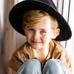 Topper Fedora- Black