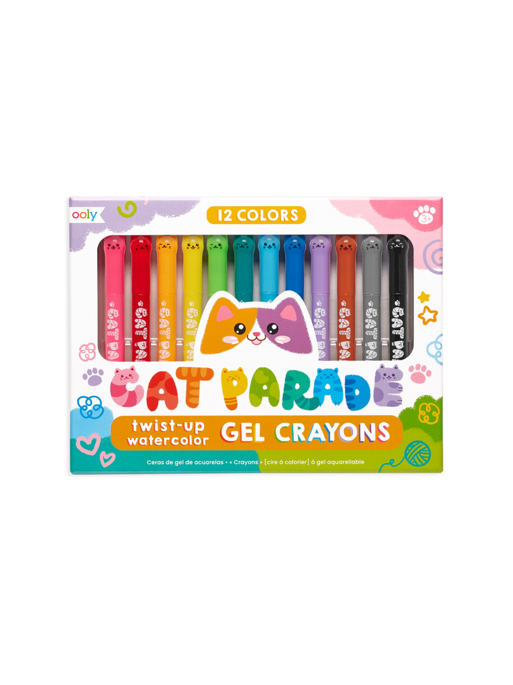 Cat Parade Gel Crayons