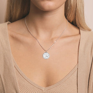 Dove Necklace- Silver