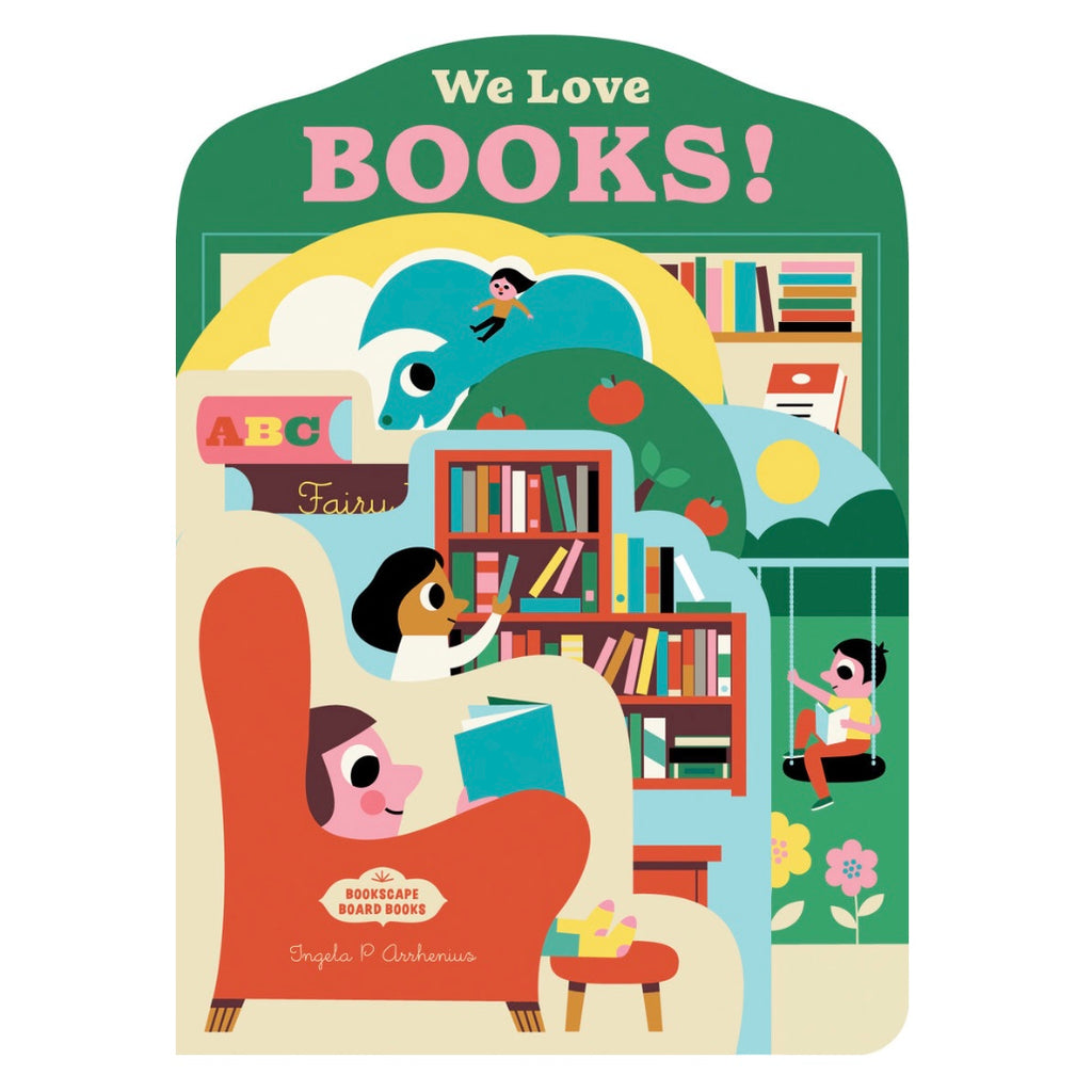 We Love Books Board Book