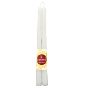 Beeswax Tapers- Pearl