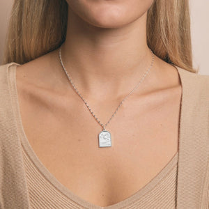 Luna Necklace- Silver