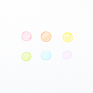 Rainbow Scoops Stacking Erasable Crayons