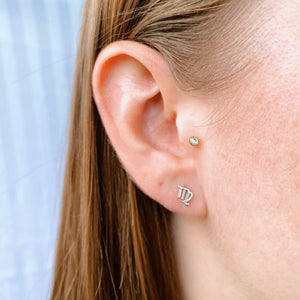Zodiac Earrings- Silver