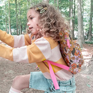 Retro Floral Backpack