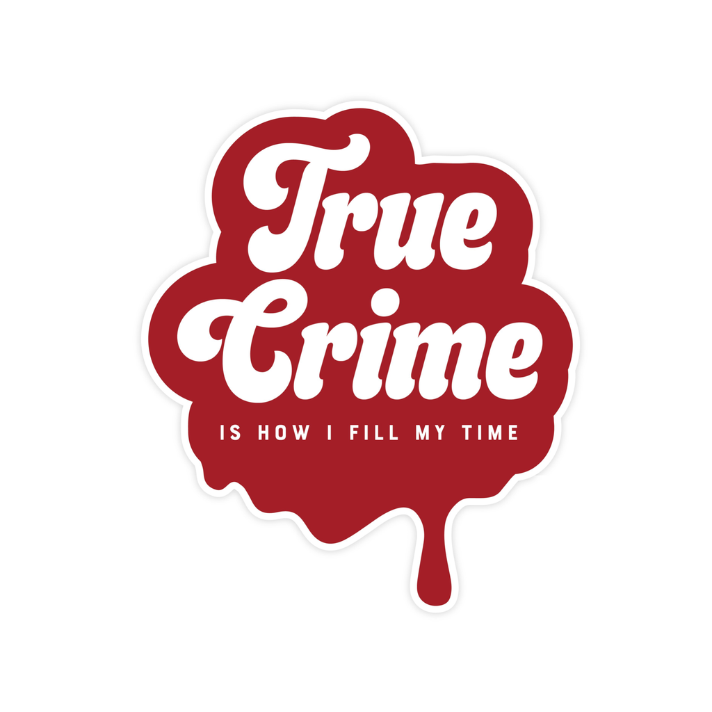 True Crime Sticker