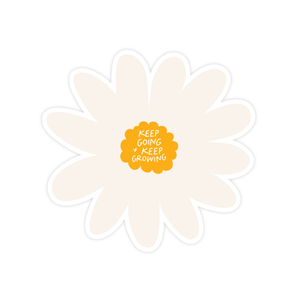Keep Going, Keep Growing Sticker