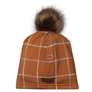 Oak Leaves Pom Pom Hat
