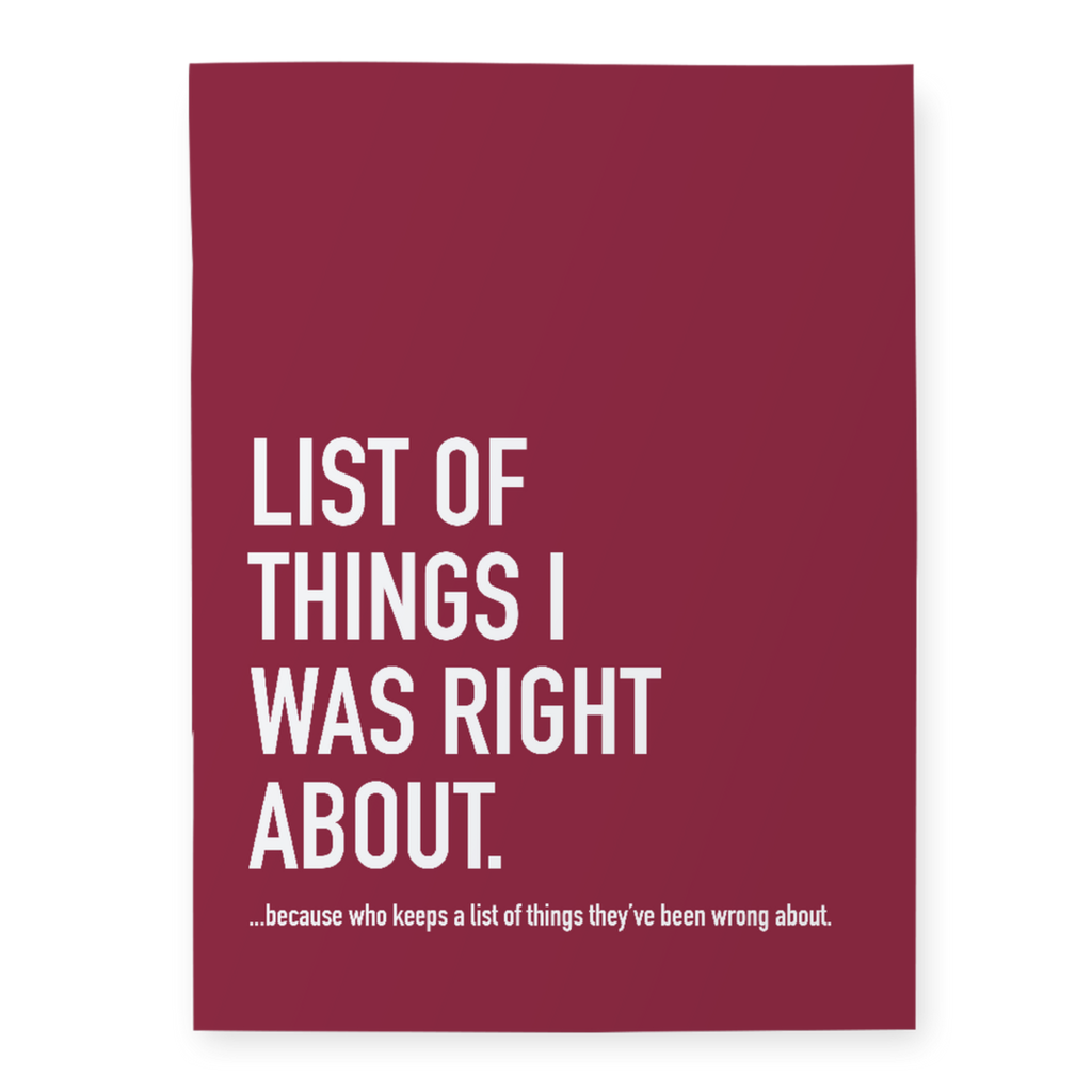 Right About Notebook