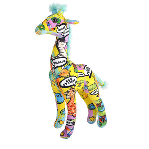 Message Giraffe Plush