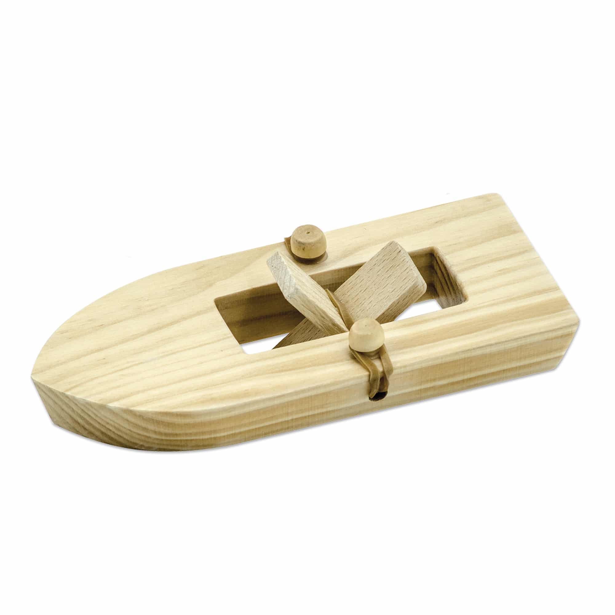 Rubber Band Paddle Boat