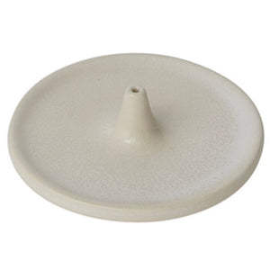 Clay Incense Holder- White