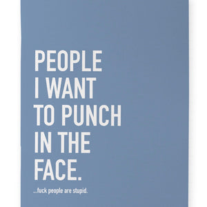 Punch People Notebook