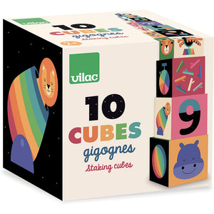 Nesting Cubes- Rainbow