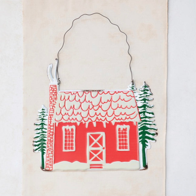 Metal Cabin Hanging Sign