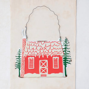 Metal Cabin Hanging Sign