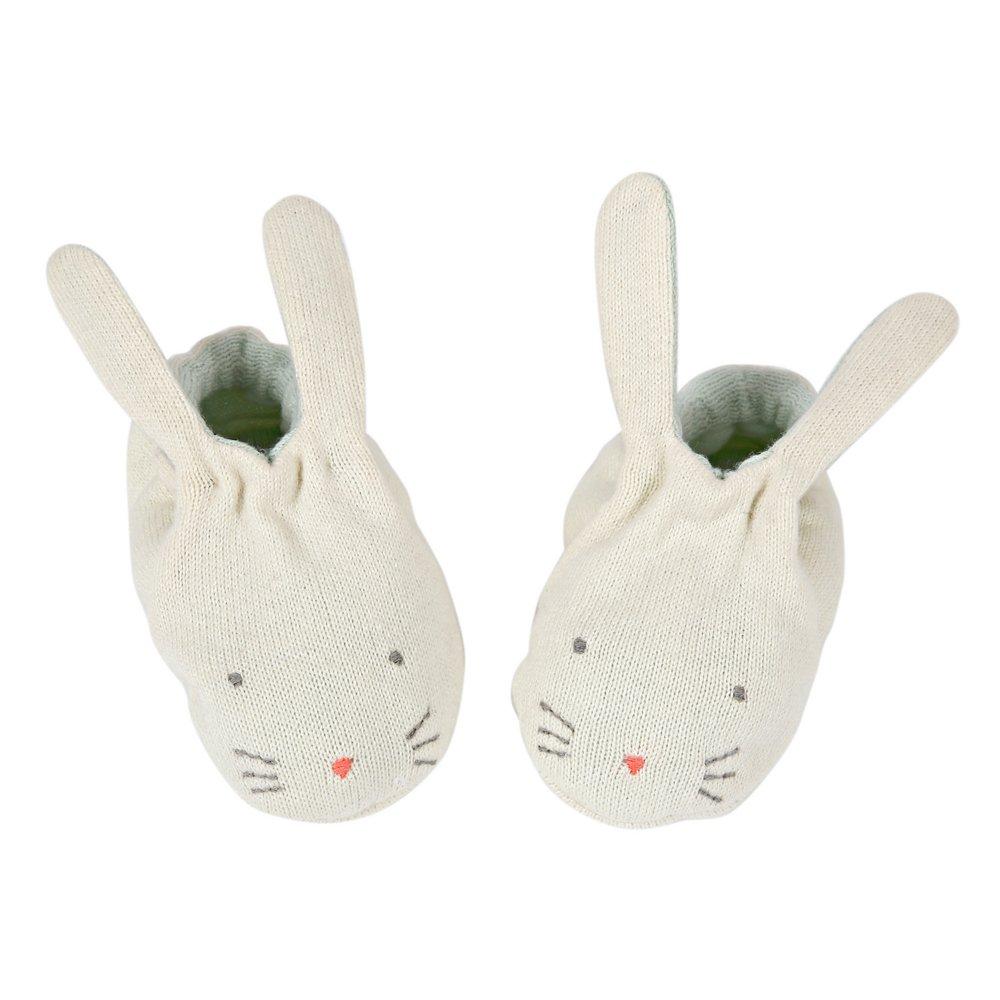 Mint Bunny Slippers
