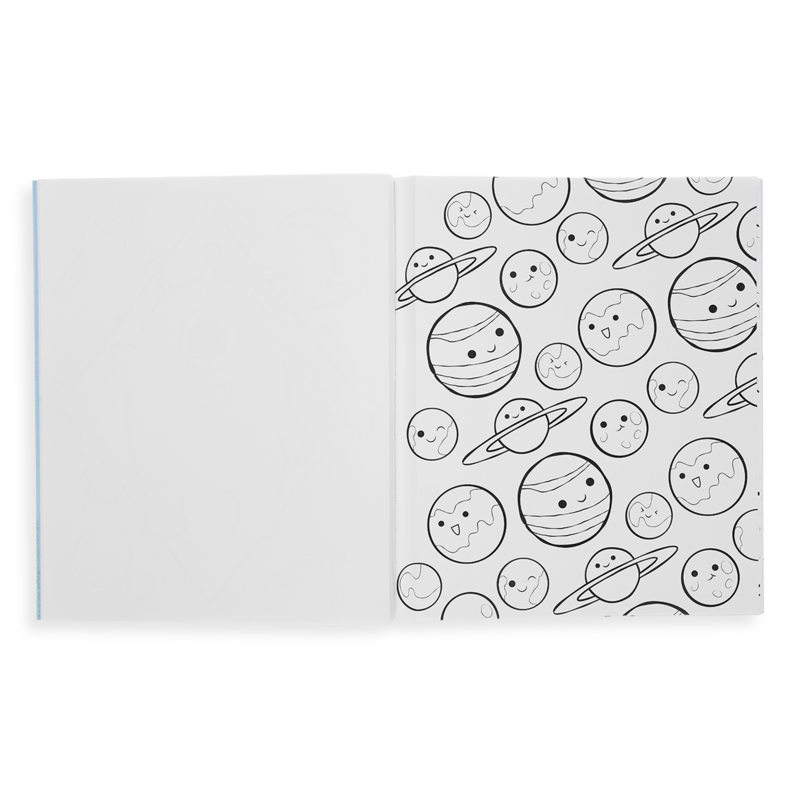Outer Space Explorers Colouring Book
