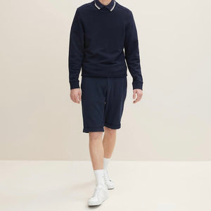 Navy Chino Shorts