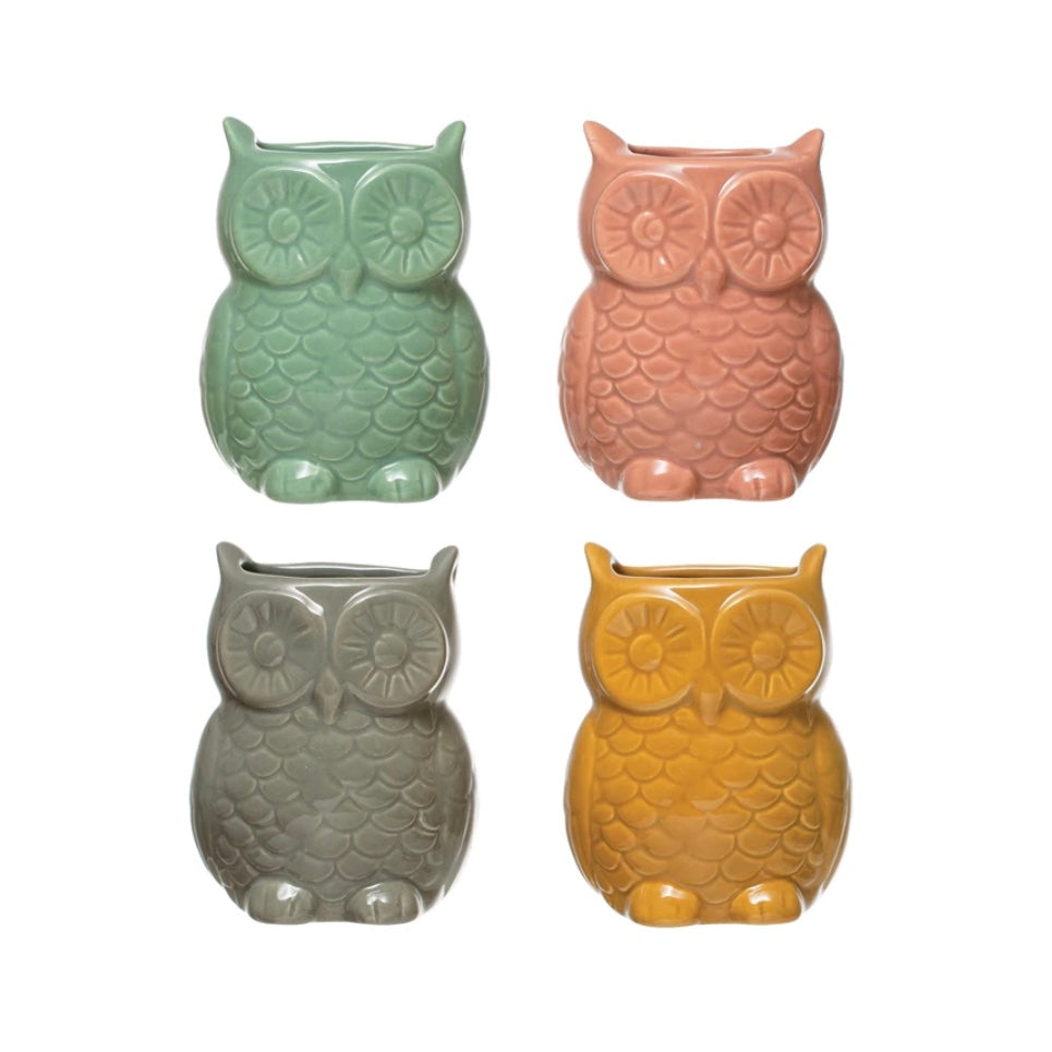 Owl Magnetic Vase