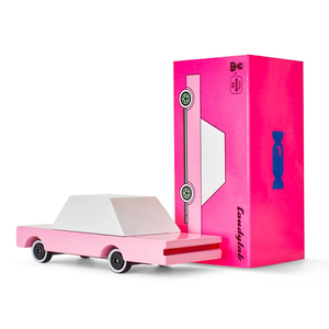 Wooden Pink Sedan