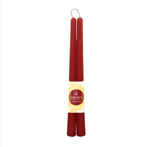 Beeswax Tapers- Red