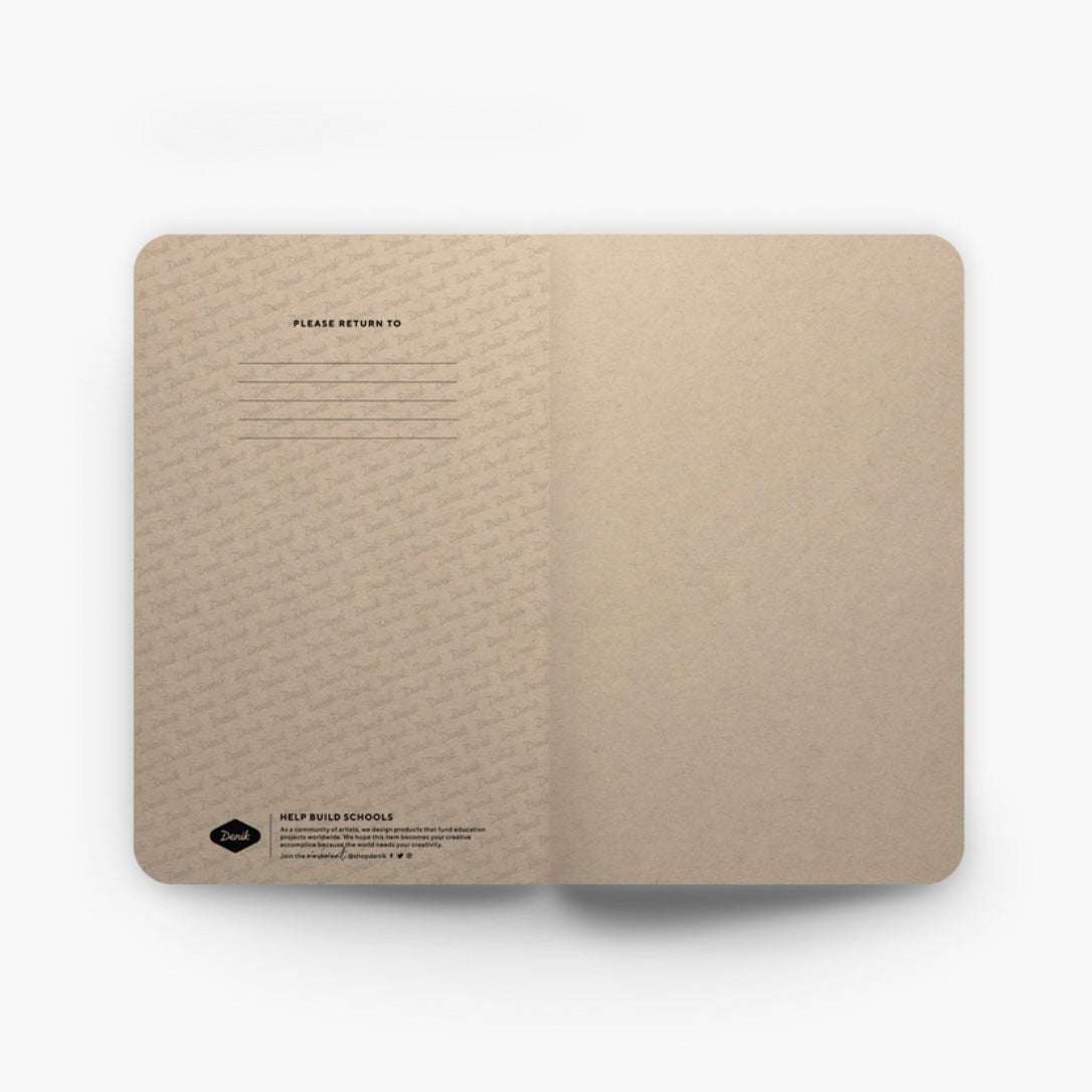 Wild Mushroom Kraft Notebook