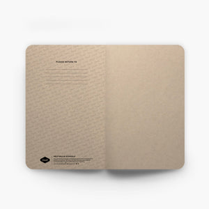 Wild Mushroom Kraft Notebook