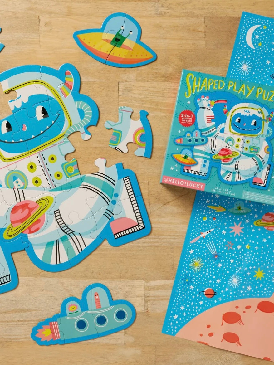Yeti Shaped Puzzle
